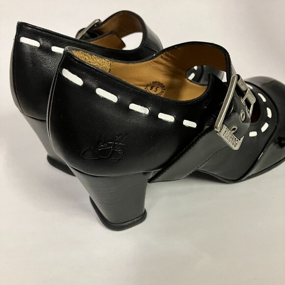 *BRAND NEW* Fluevog 2020 Operetta DR. HENRY Mary Janes, Size 9.5 (best for 9)! - Picture 8 of 14
